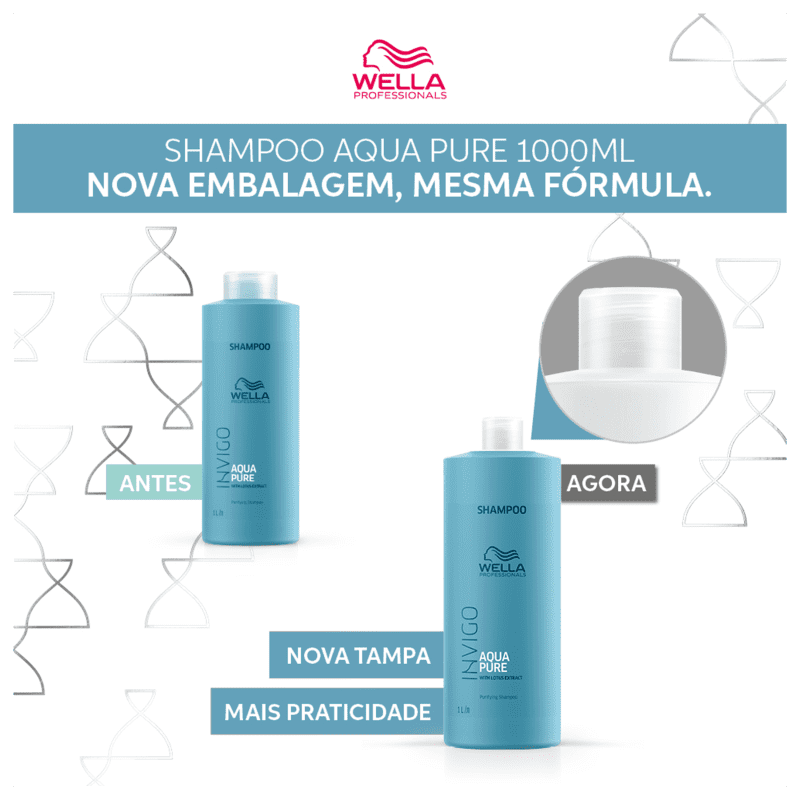 Kit 2 Shampoo Antirresiduos Wella Professionals 1L