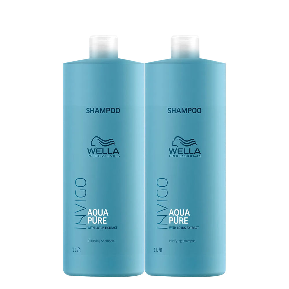 Kit 2 Shampoo Antirresiduos Wella Professionals 1L