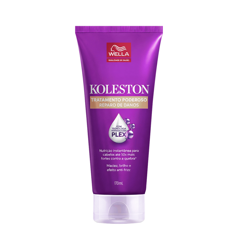Máscara Capilar Tratamento Poderoso Reparo De Danos Wella Koleston 170ml