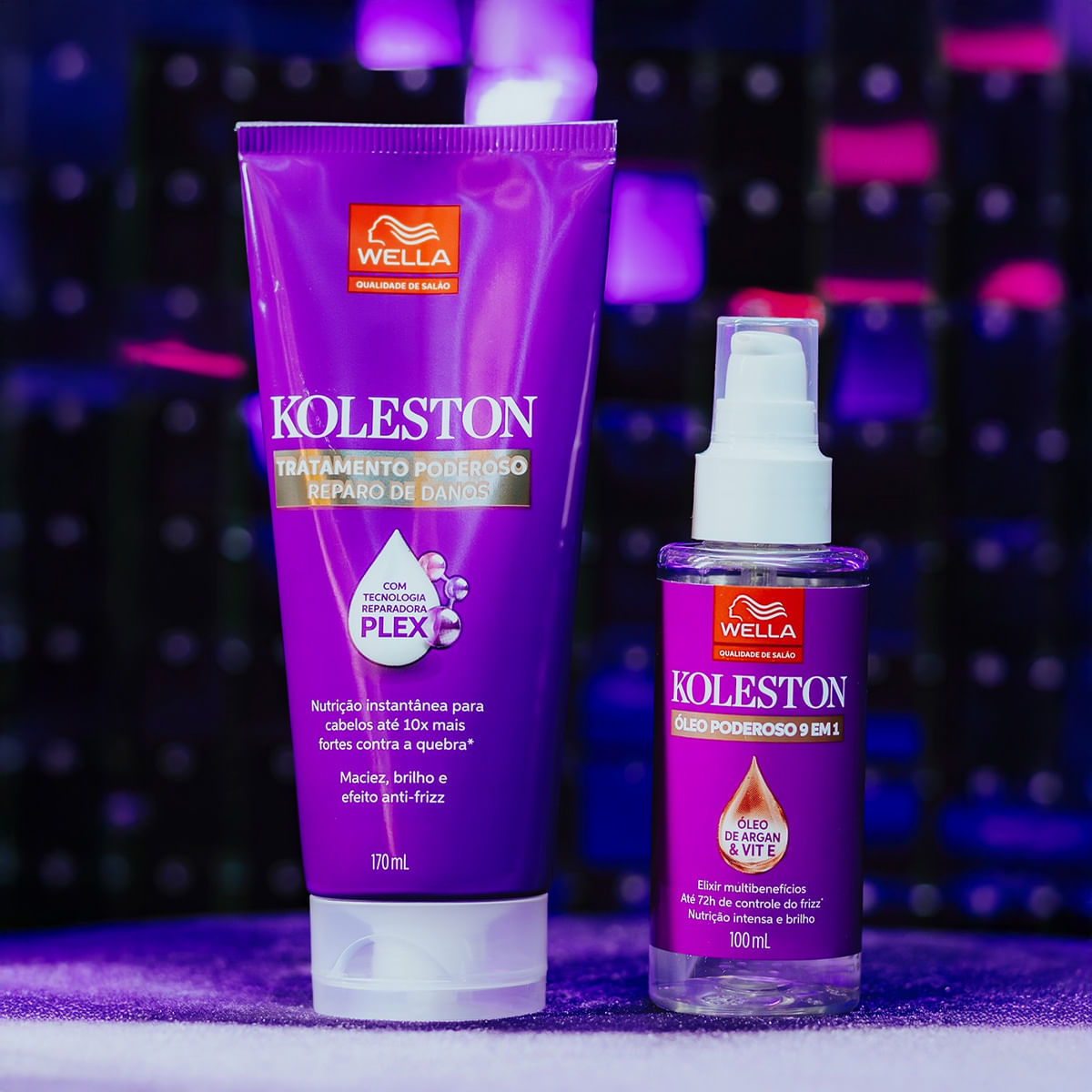 Máscara Capilar Tratamento Poderoso Reparo de Danos Wella Koleston 170ml