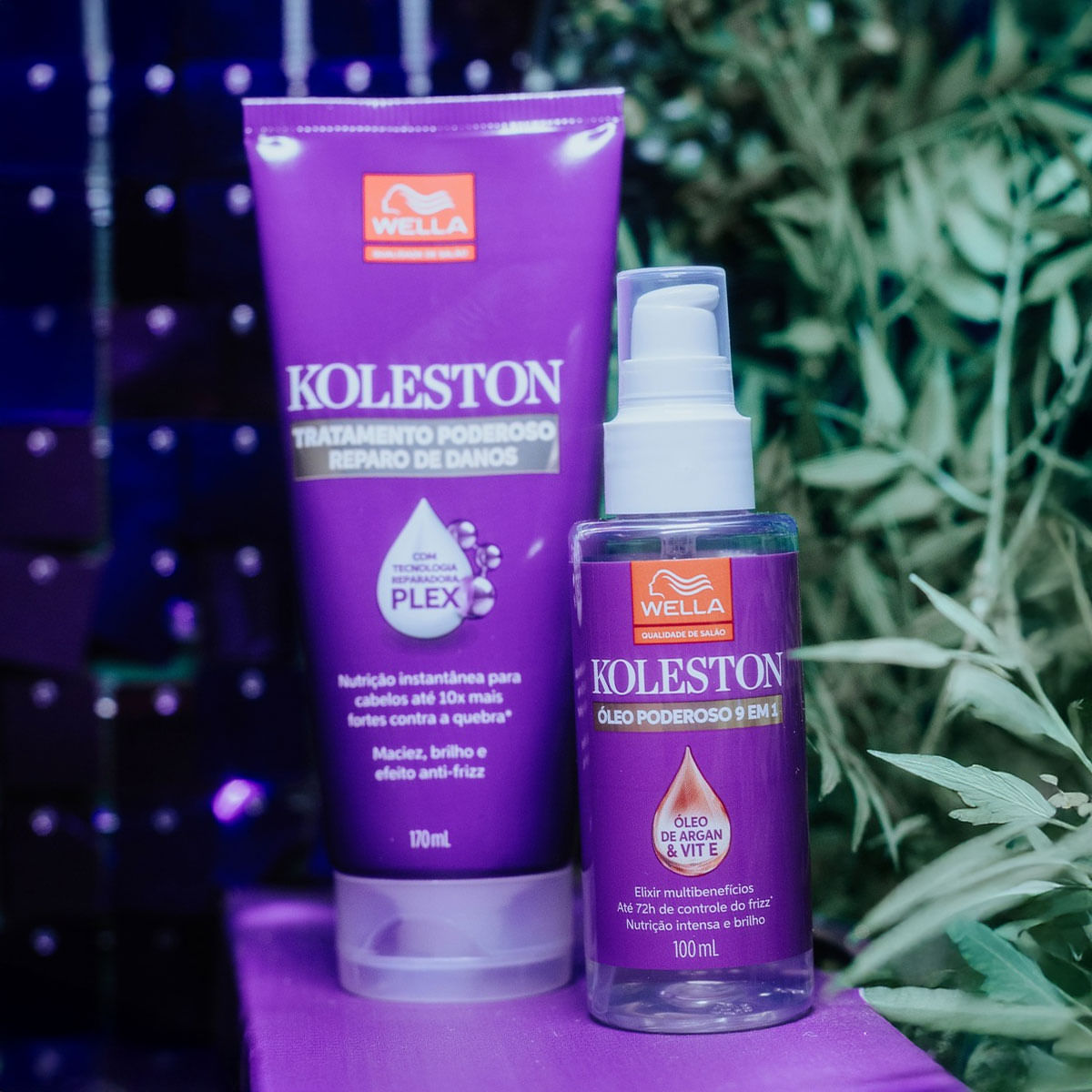 Máscara Capilar Tratamento Poderoso Reparo de Danos Wella Koleston 170ml