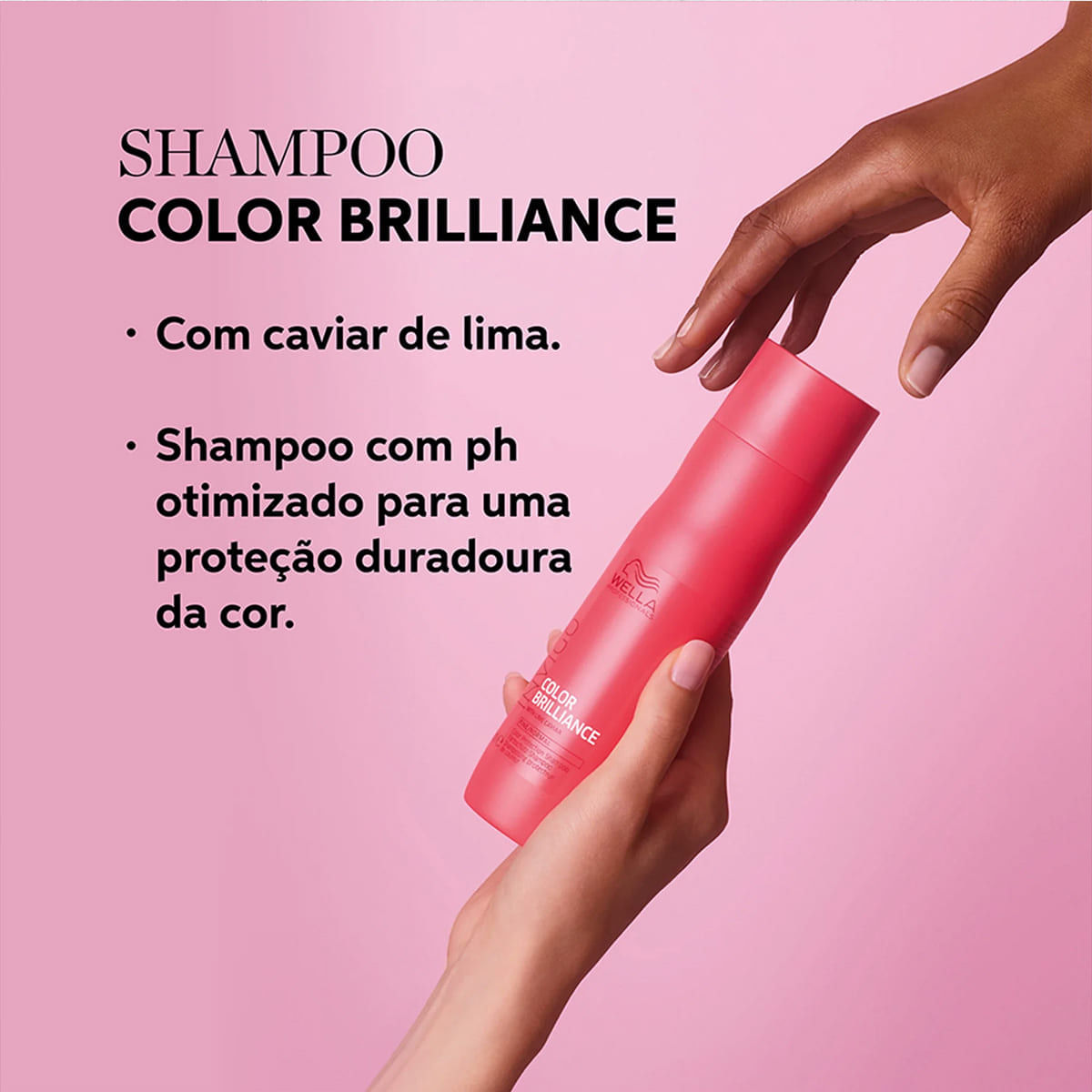 Kit Invigo Brilliance Miracle Wella Professionals Shampoo 250ml + Leave-in 150ml