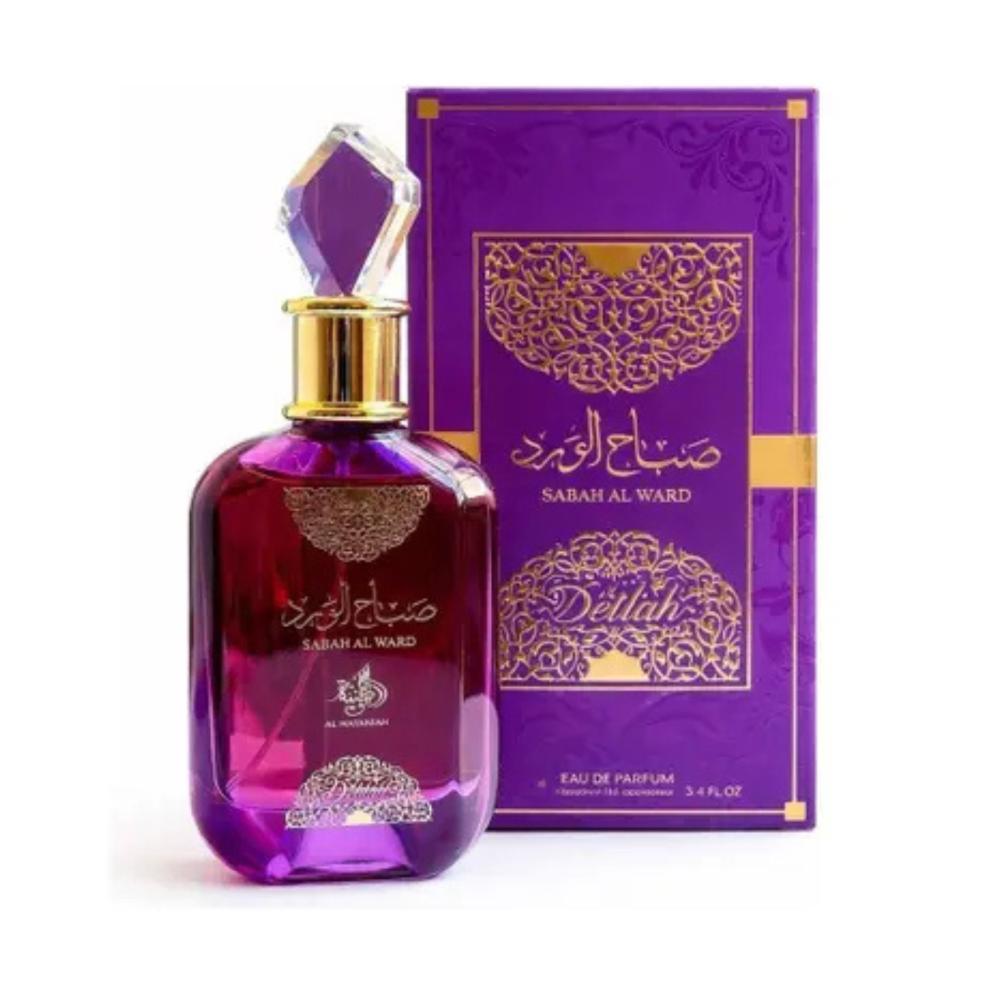 Perfume Feminino Árabe Sabah Al Ward Delilah Al Wataniah Eau de Parfum 100ml