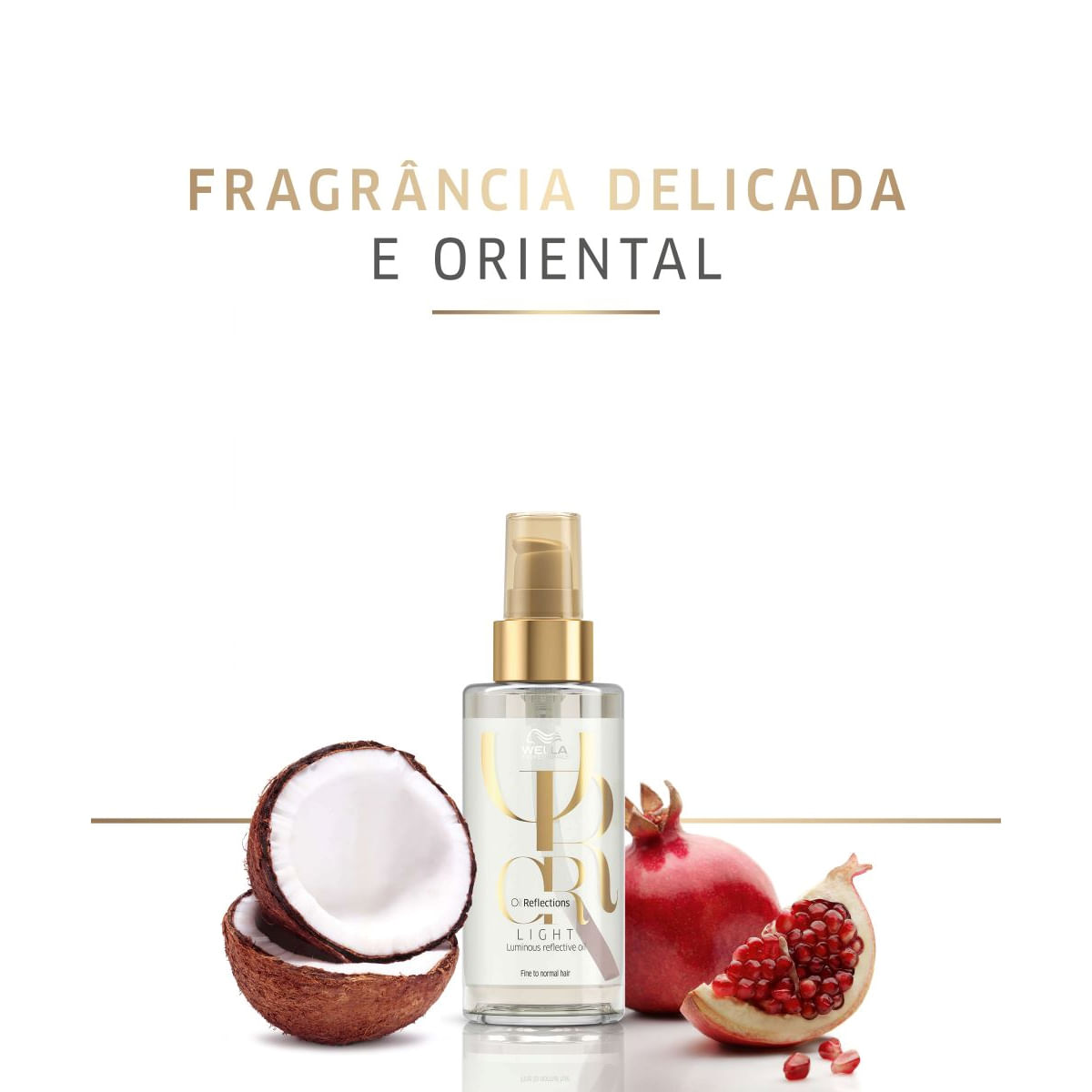 Kit Fusion Reflections Wella Professionals Shampoo 250ml + Condicionador 200ml + Máscara Reconstrutora 150g + Óleo Capilar 100ml