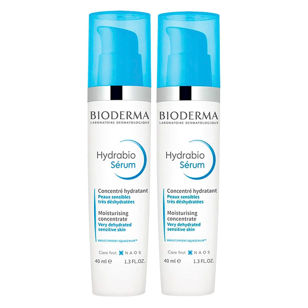 Kit 2 Sérum Facial Hidratante e Fortalecedor Hydrabio Bioderma 40ml