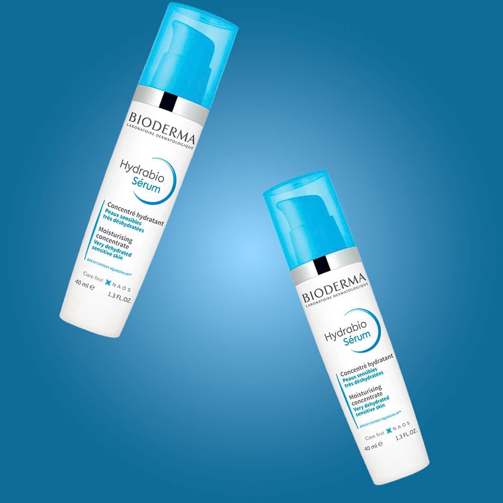 Kit 2 Sérum Facial Hidratante e Fortalecedor Hydrabio Bioderma 40ml