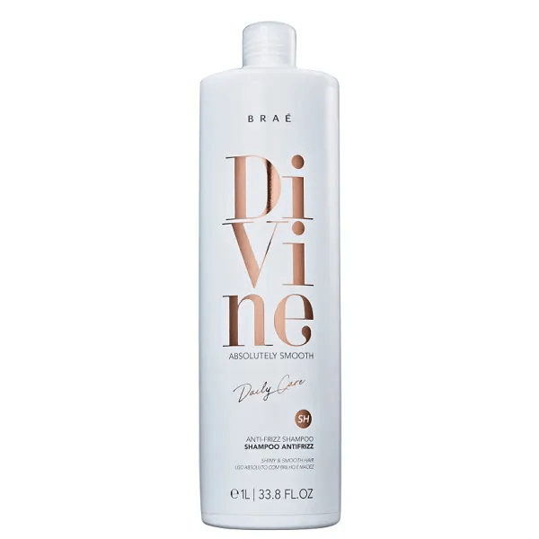 Kit Braé Divine Shampoo 1L + Condicionador 1L + Beauty Sleep 100ml