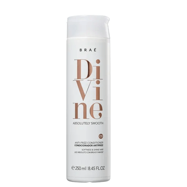 Kit Braé Divine Anti Frizz Shampoo 250ml + Condicionador 250ml + Beauty Sleep 100ml