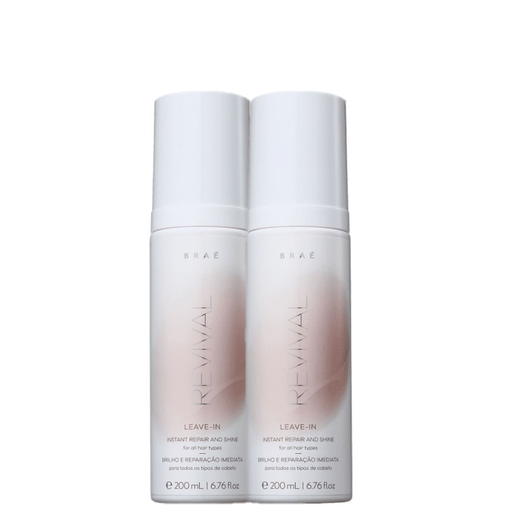 Kit 2 Leave-in Revival Braé 200ml