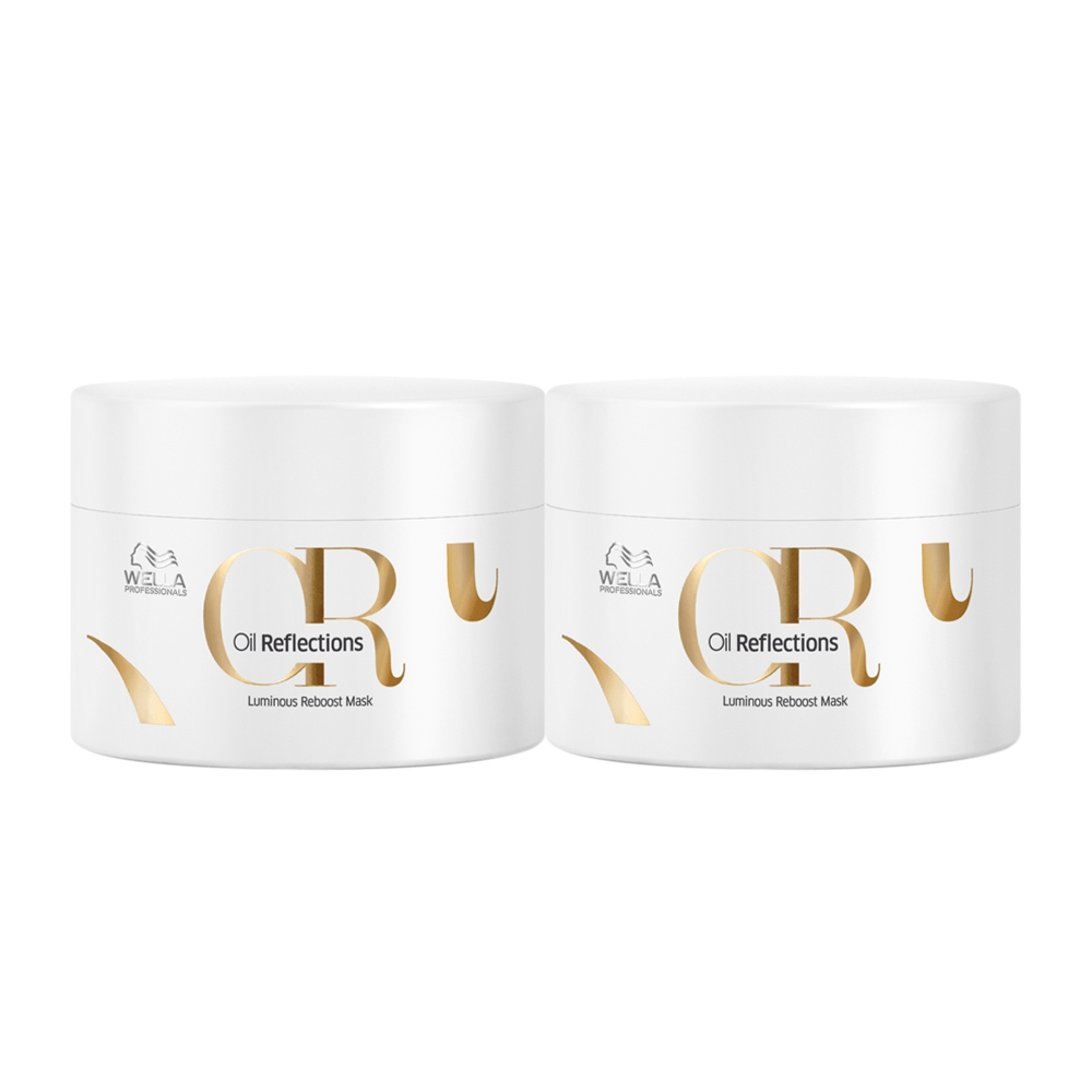 Kit 2 Máscara Capilar Wella Professionals Oil Reflections 150ml