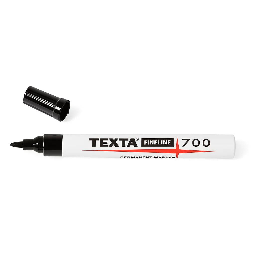 Caneta Para Marcação de Pele Fine Line 700 Texta Cor Preto