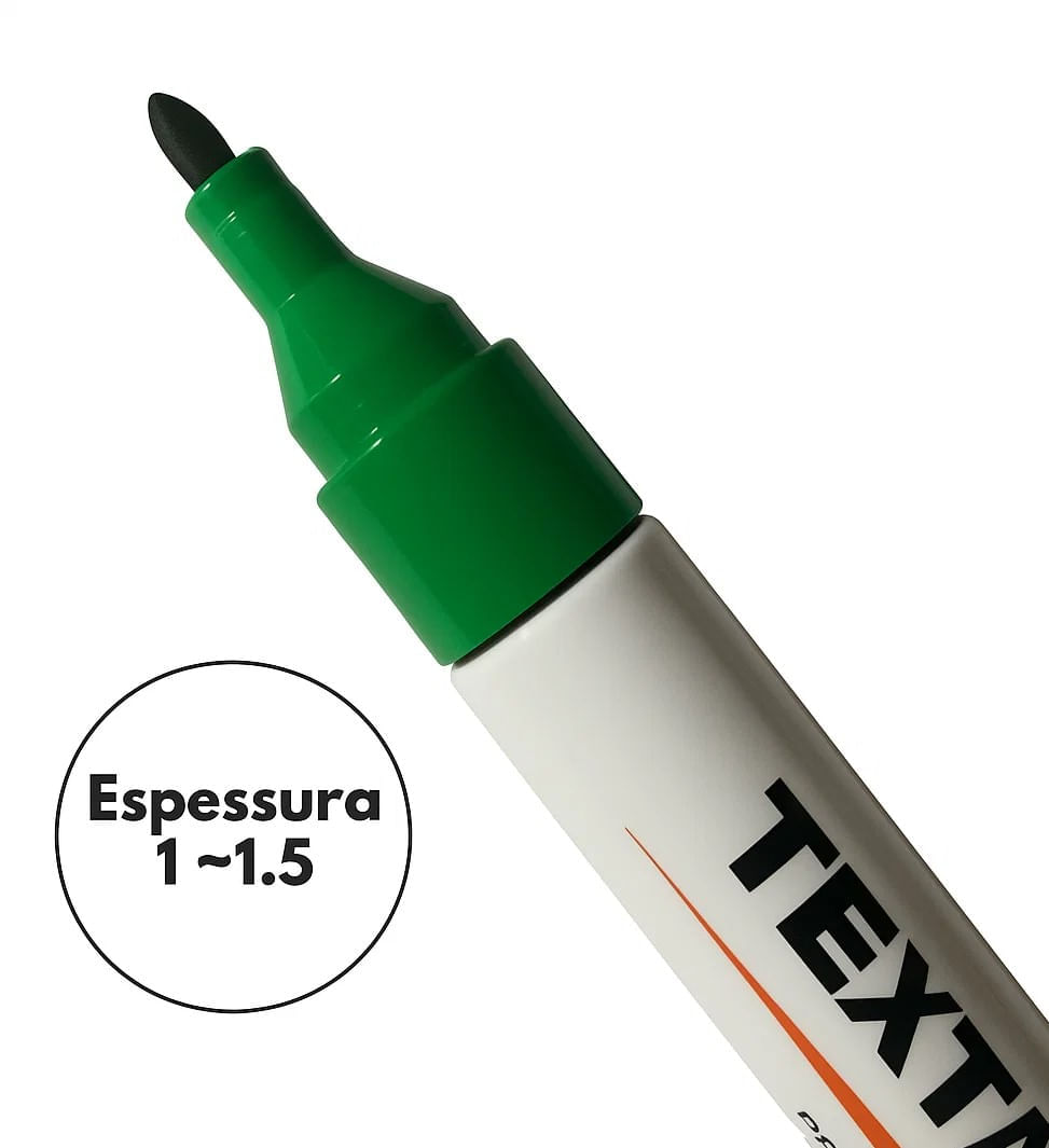 Caneta Para Marcação de Pele Fine Line 700 Texta Cor Verde