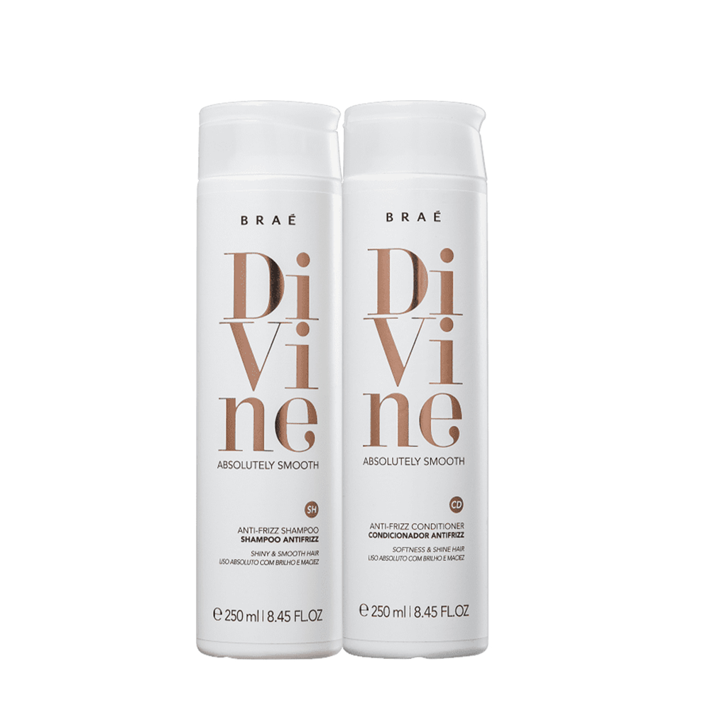 Kit Braé Divine Shampoo 250ml + Condicionador 250ml