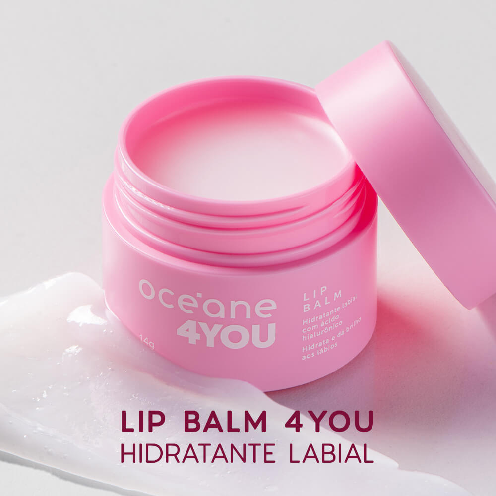 Hidratante Labial Lip Balm 4you Oceane 14g