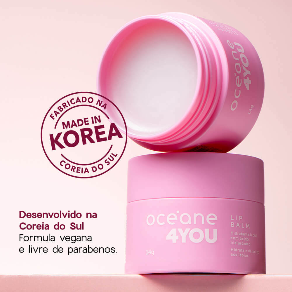 Hidratante Labial Lip Balm 4you Oceane 14g