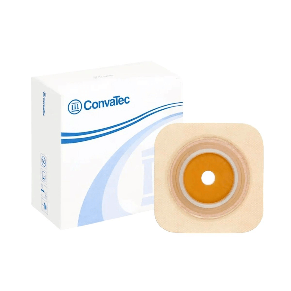 Kit 5 Placa Para Ostomia Plana Pré-cortada Micropore Convatec 32mm