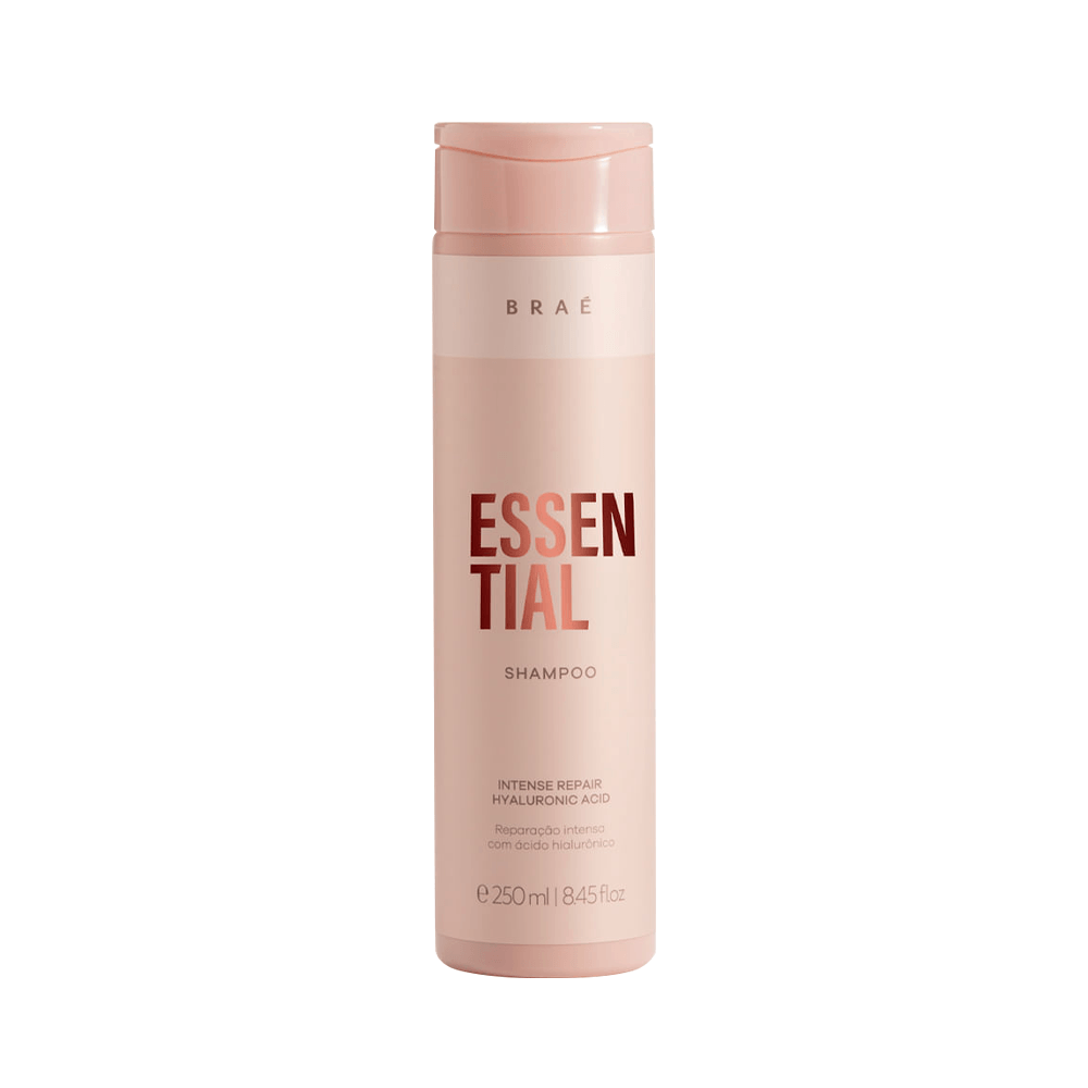 Kit Braé Essential Shampoo 250ml + Condicionador 250ml + Máscara 200g + Óleo Reparador 60ml