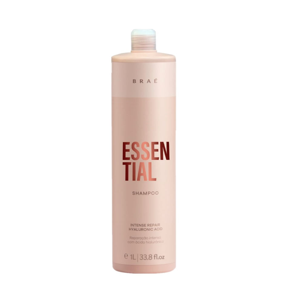 Kit Braé Shampoo 1L + Condicionador 1L + Óleo Capilar 60ml