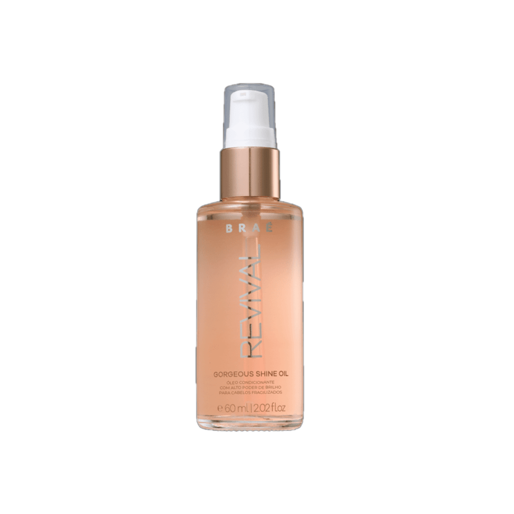 Kit Braé Shampoo 1L + Condicionador 1L + Óleo Capilar 60ml