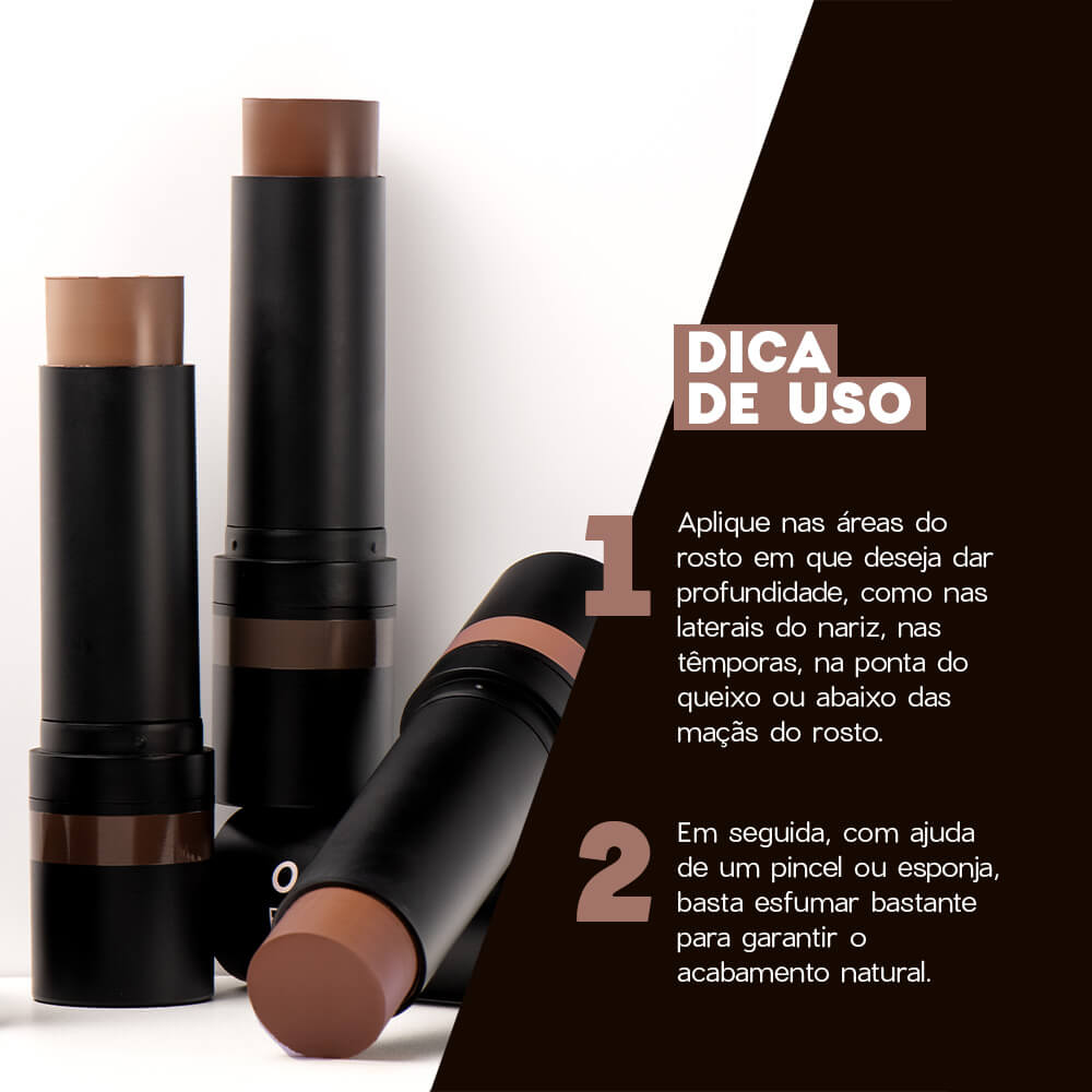 Contorno em Bastão Contour Stick Light Océane Edition Marrom Claro