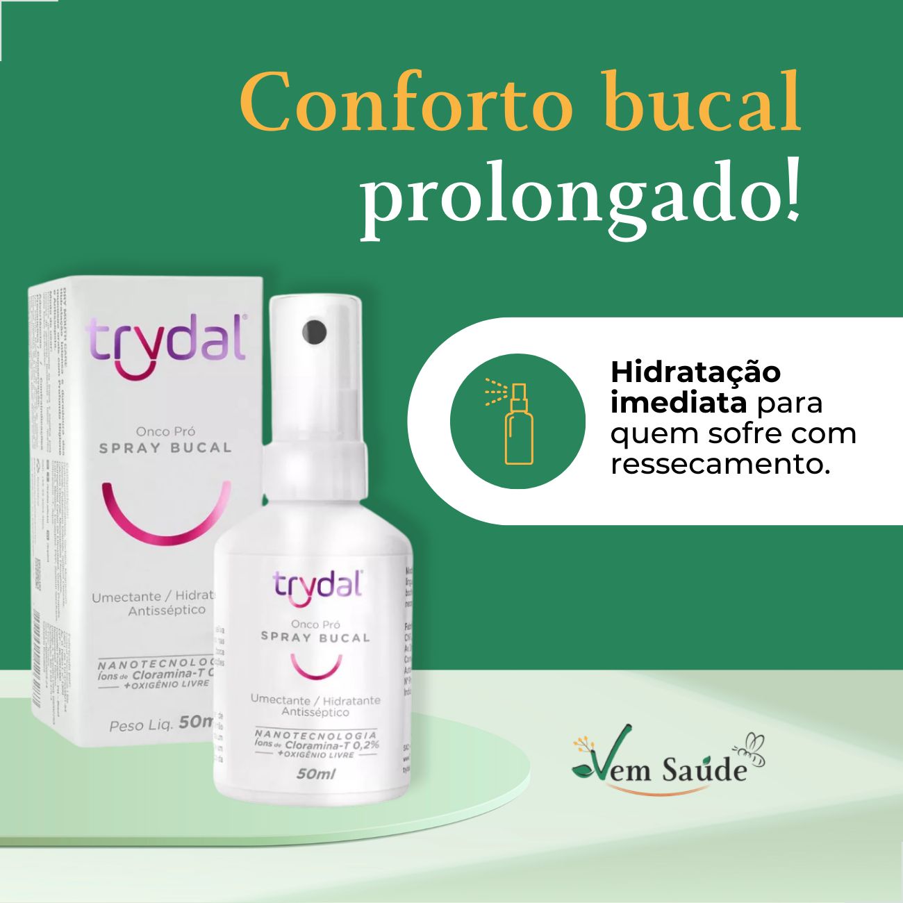 Spray Bucal Onco-pro Trydal 50ml