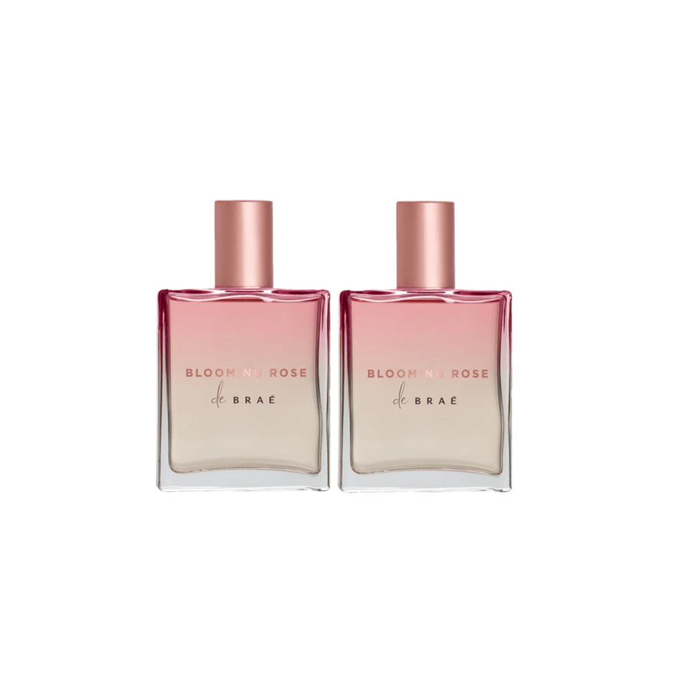 Kit 2 Perfumes Para Cabelo Blooming Rose Braé 50ml