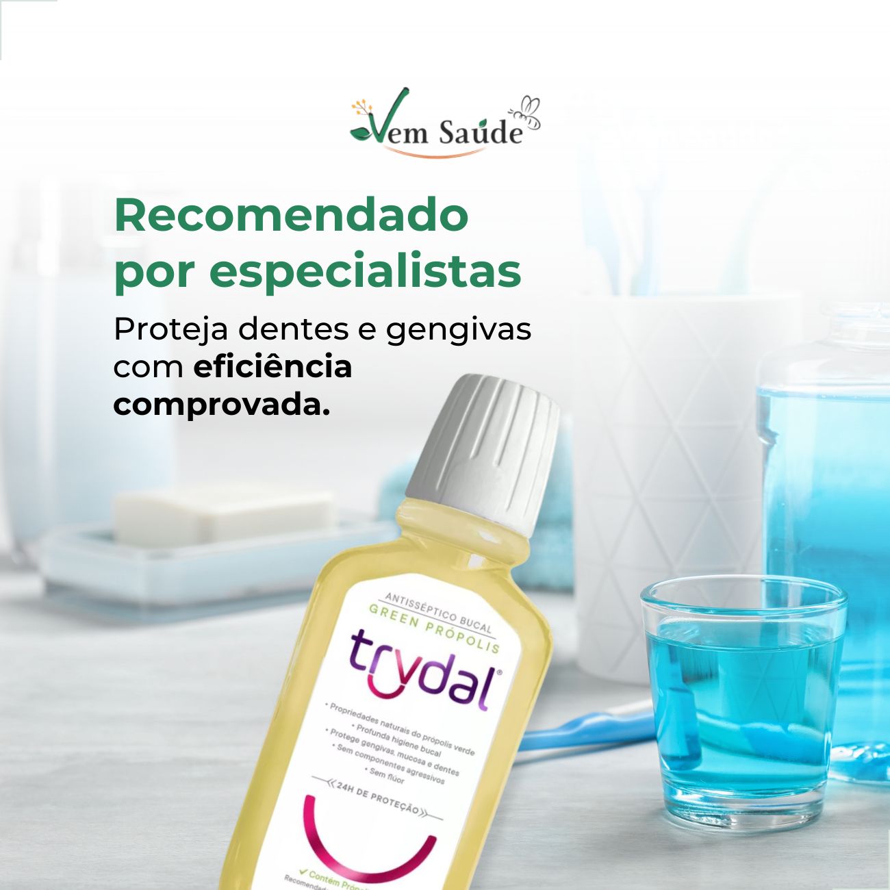 Enxaguante Green Própolis Trydal 250ml