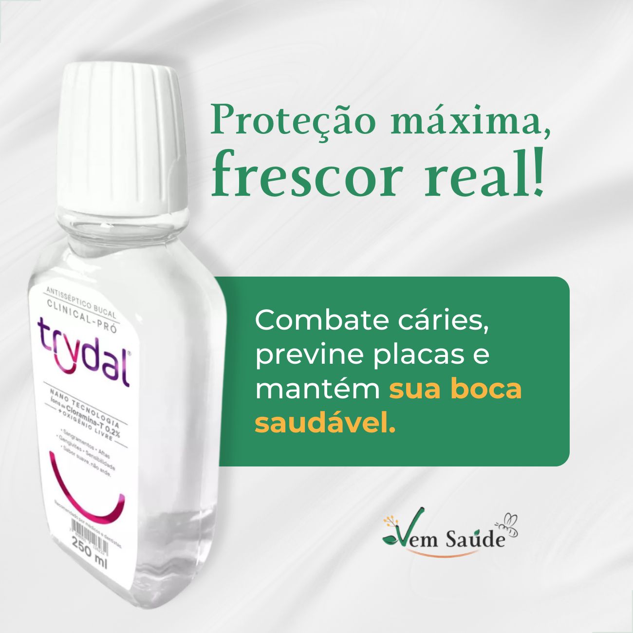 Enxaguante Clinical pro Trydal 250ml