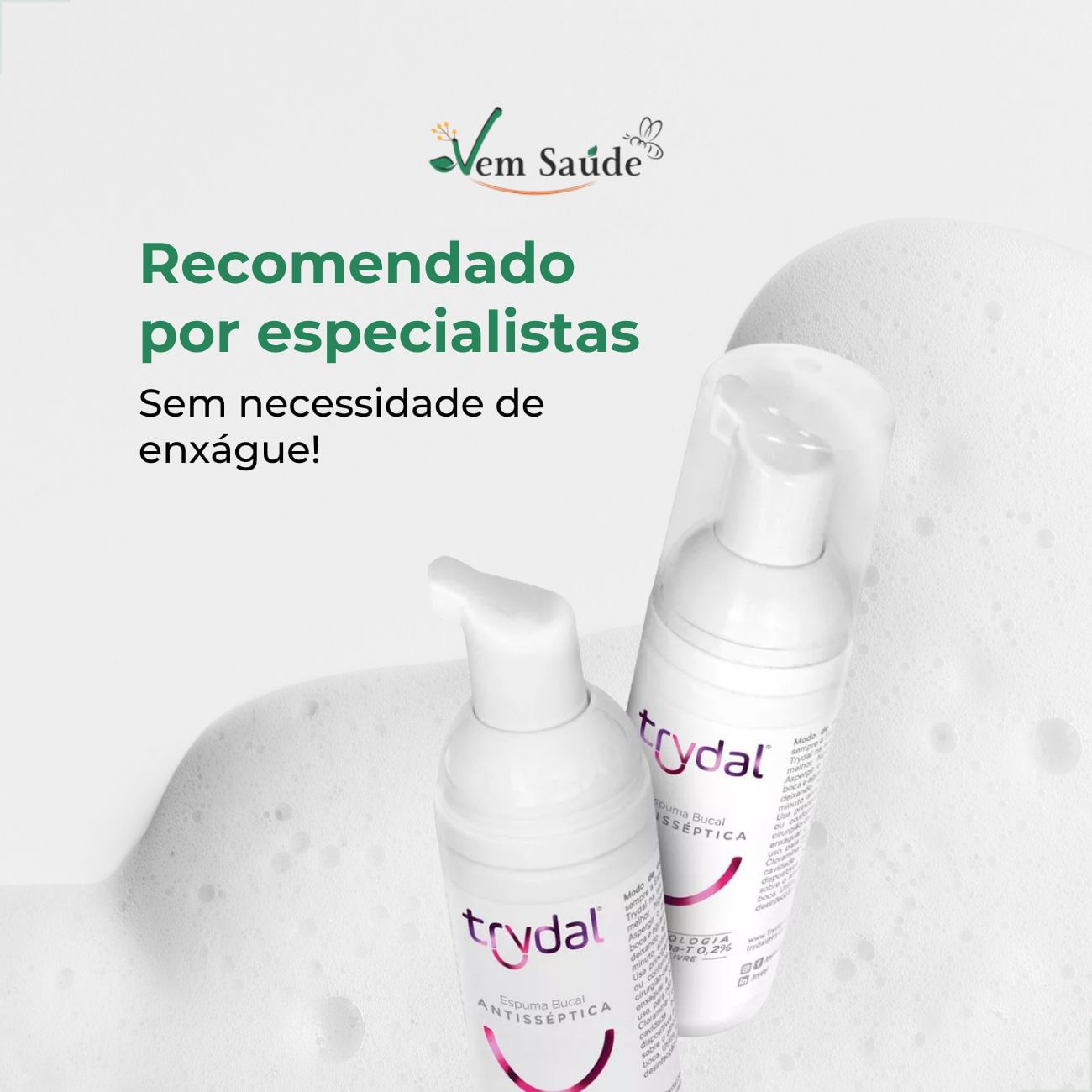 Solução Bucal Espuma Trydal 50ml