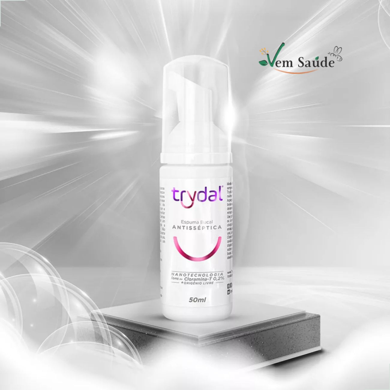 Solução Bucal Espuma Trydal 50ml