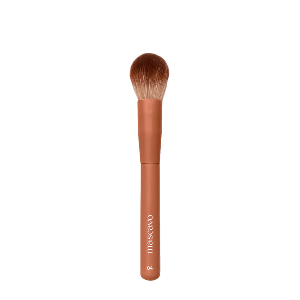 Kit Pro Series Mascavo Pincel de Maquiagem Duplo para Rosto + Duplo Angular + Acabamento e Retoque