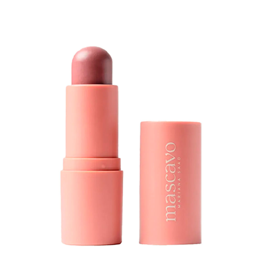 Kit Pro Series Mascavo Pincel de Maquiagem Duplo para Rosto + Blush Oak 6g + Bronzer Sunset 8g