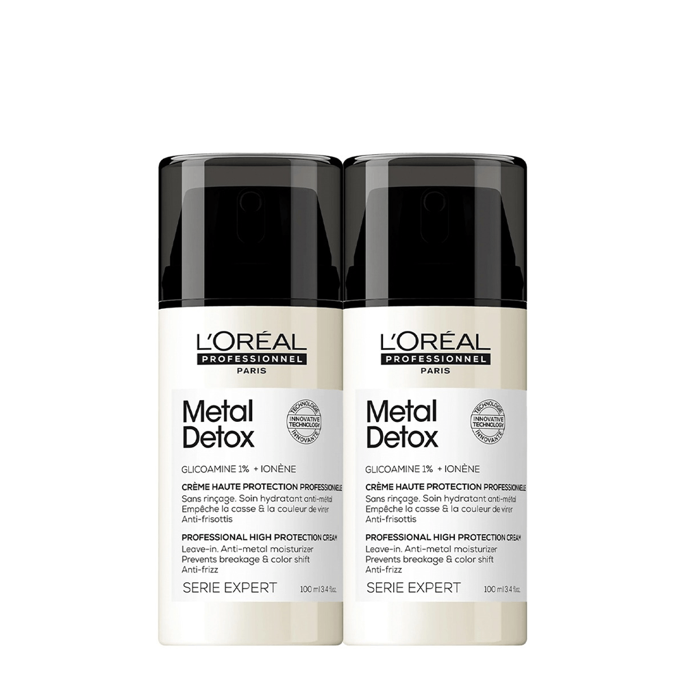 Leave-in Metal Detox Glicoamine L'oreal Professionnel 100ml 2 Unidades