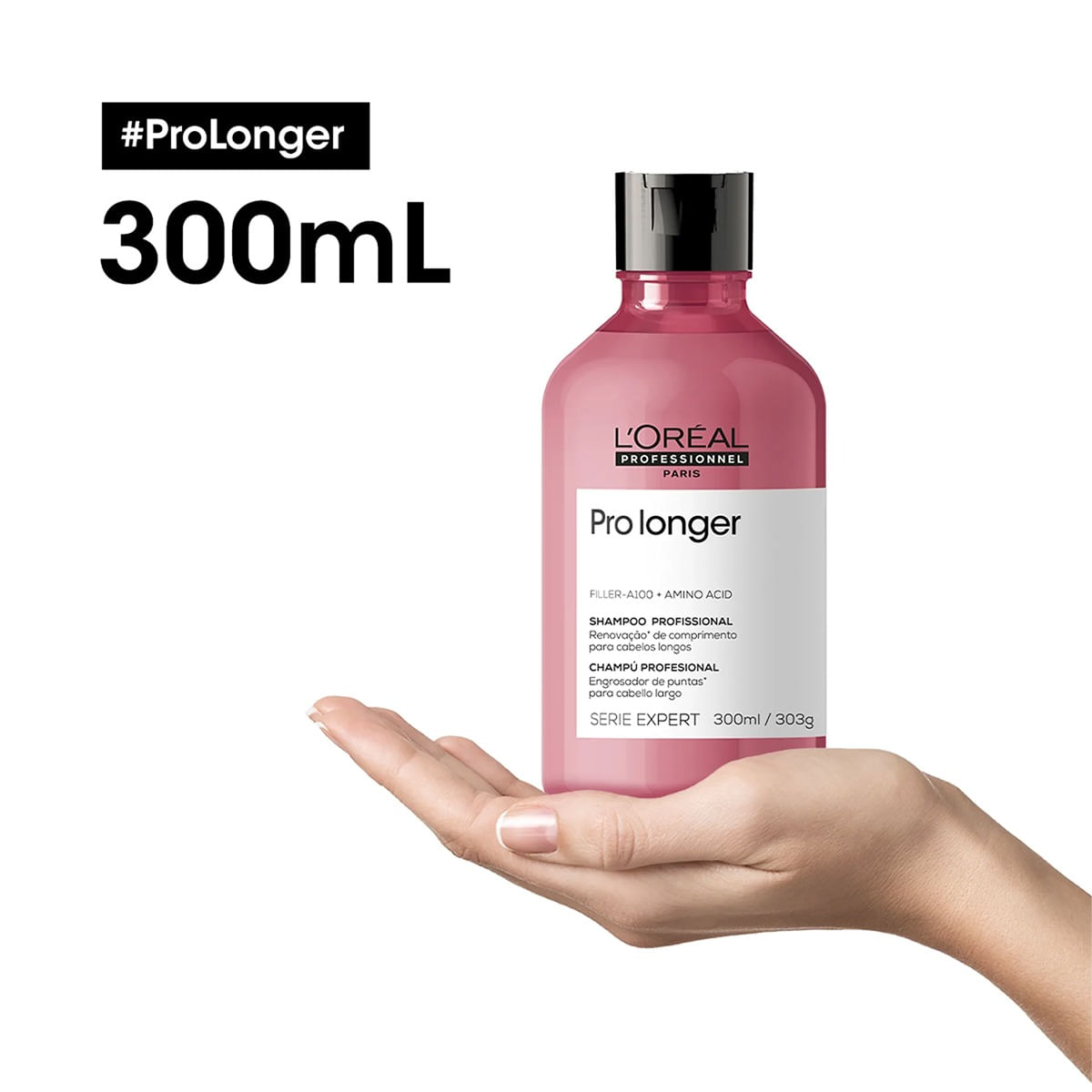 Shampoo Pro Longer L'Oréal Professionnel 300ml 2 Unidades
