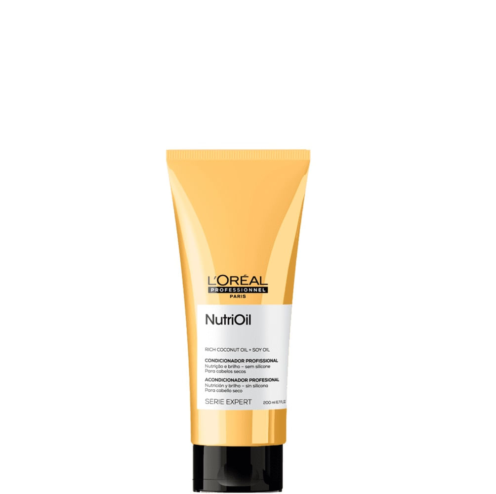 Kit NutriOil L'Oréal Professionnel Shampoo 300ml + Condicionador 200ml + Leave-In 150ml