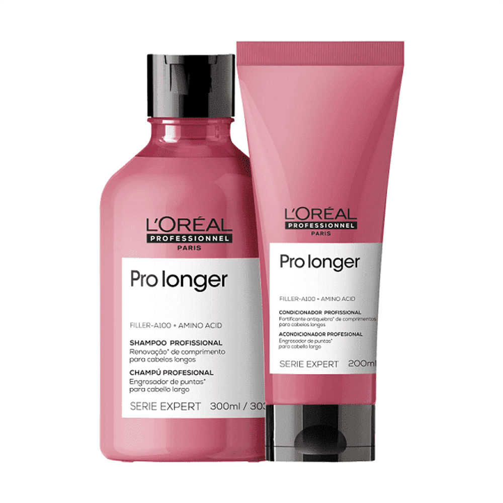 Kit Pro Longer L'oréal Professionnel Shampoo 300ml + Condicionador 200ml