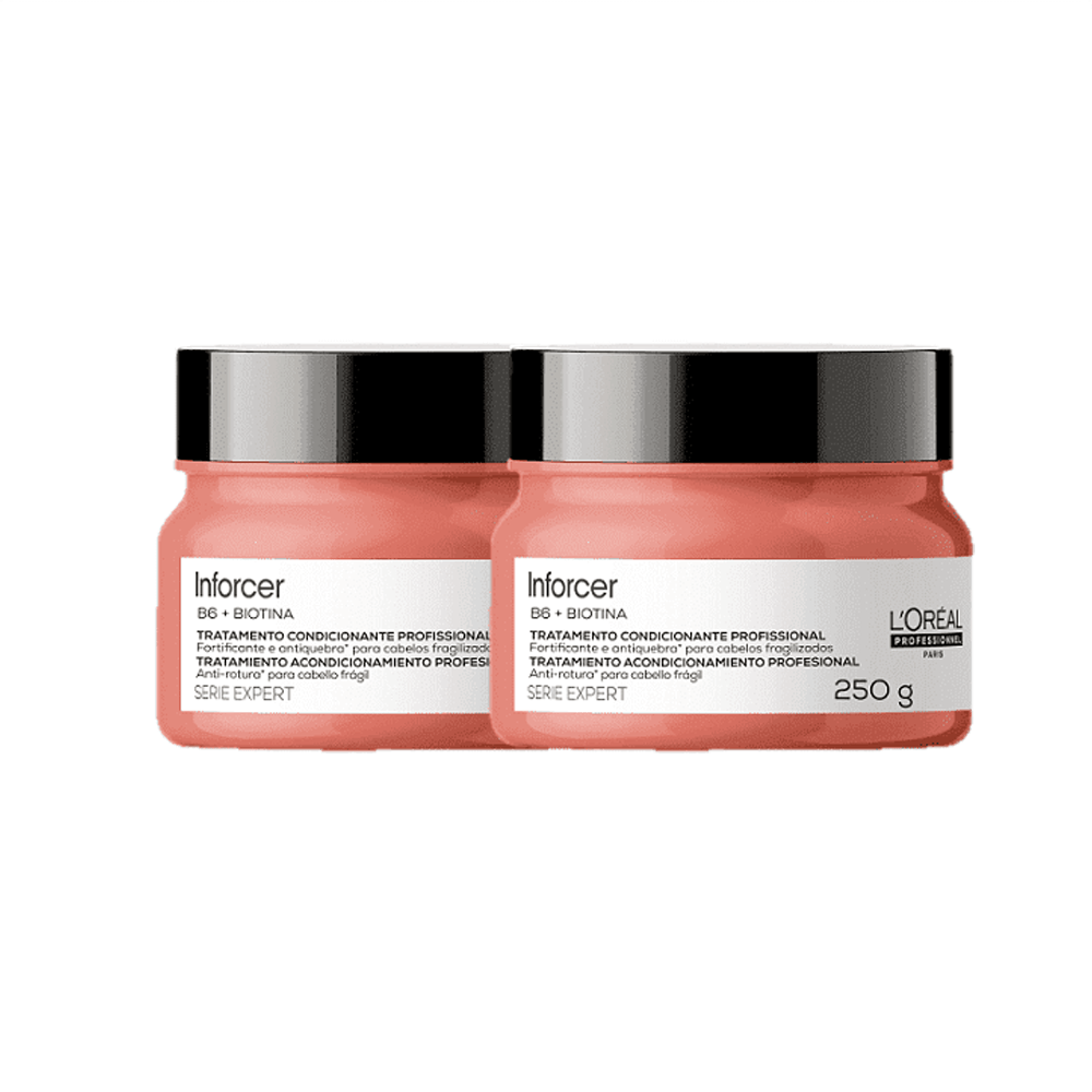 Máscara Inforcer L'Oréal Professionnel 250ml 2 unidades