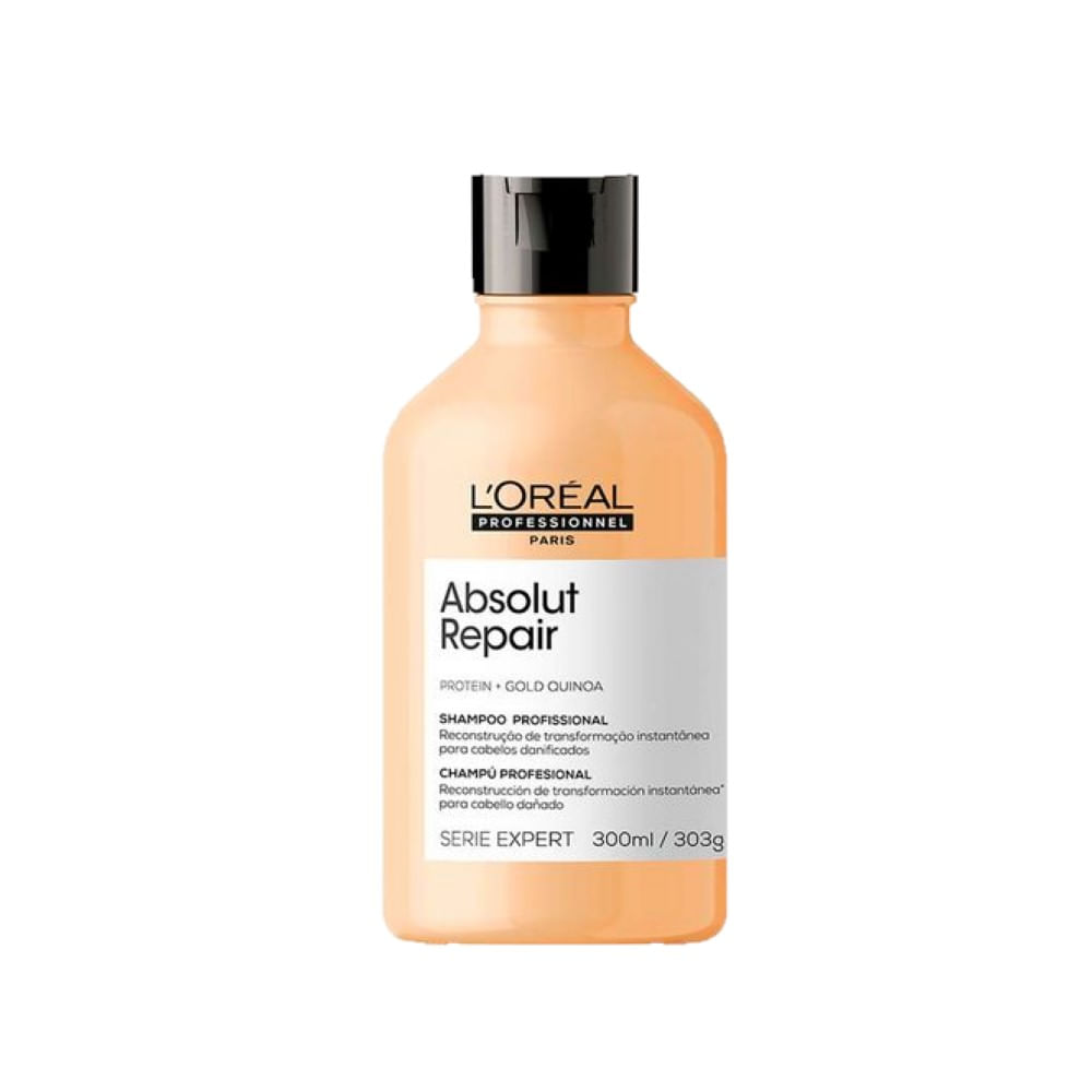 Kit Absolut Repair L'Oréal Professionnel Shampoo 300ml + Máscara Capilar 250ml