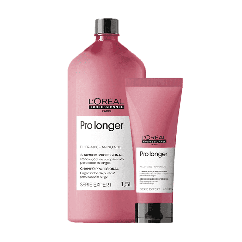 Kit Pro Longer L'oréal Professionnel Shampoo Pro Longer 1,5l + Condicionador 200ml