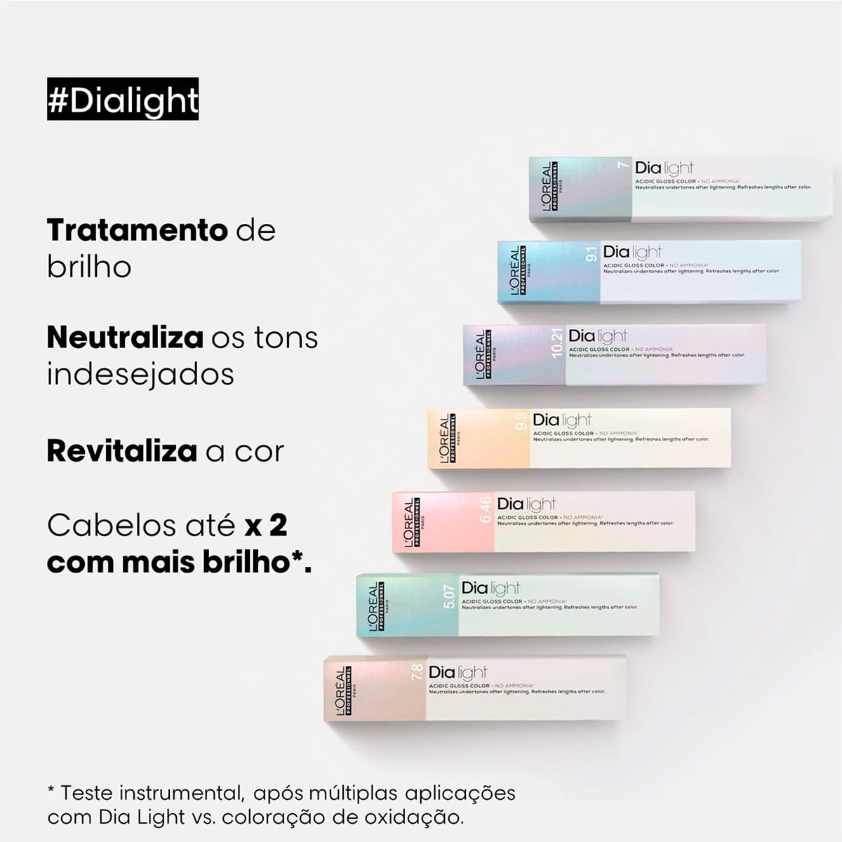 Tonalizante L'Oréal Professionnel 50ml Tom Dialight 8