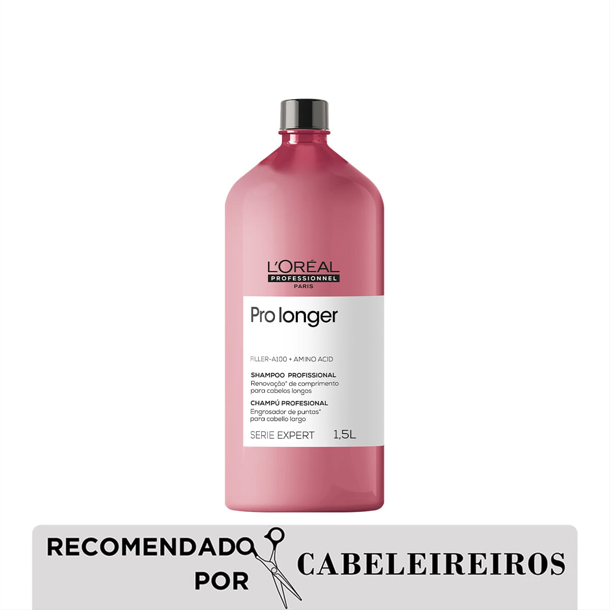 Kit Pro Longer L'Oréal Professionnel Shampoo 1,5L + Máscara 250g