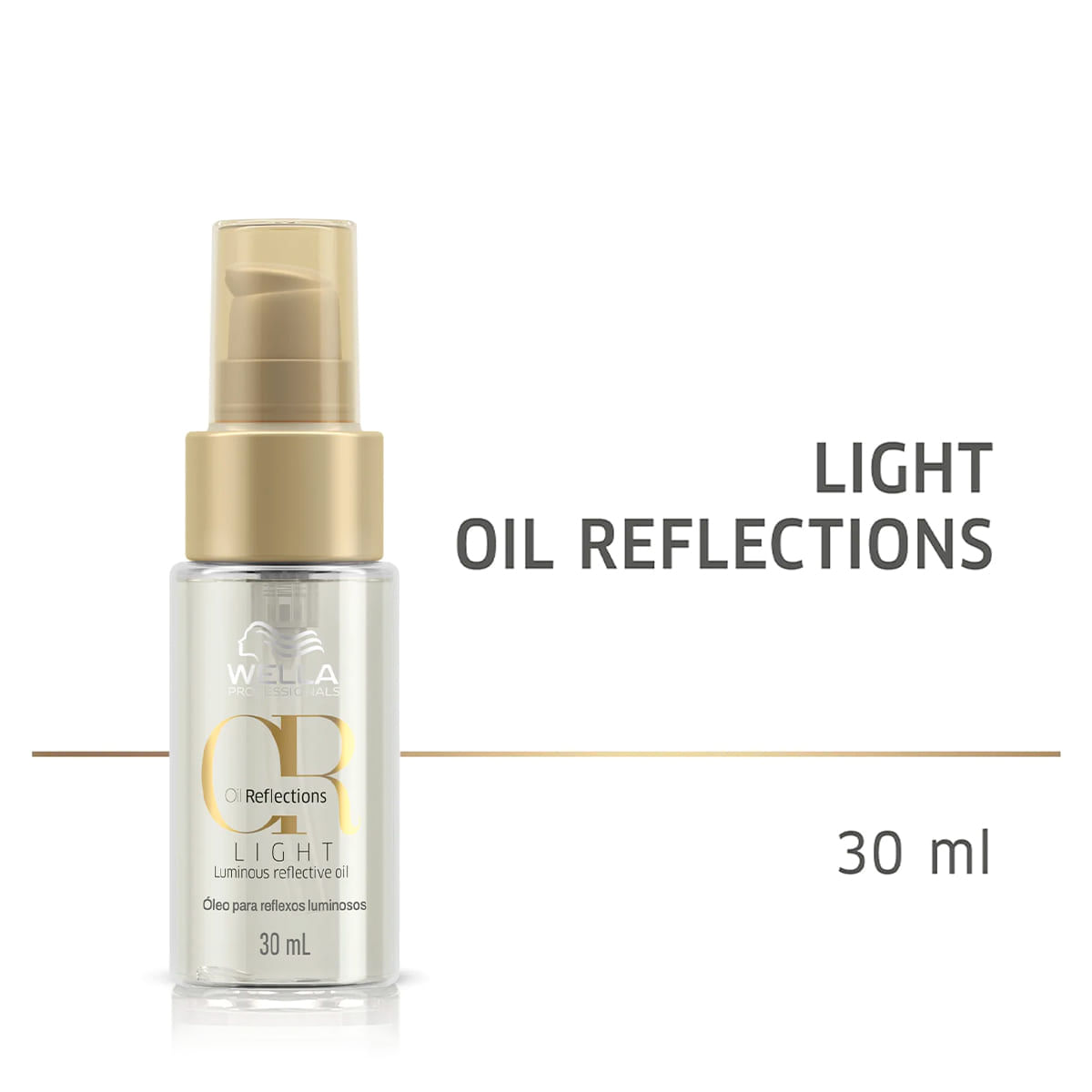 Kit Wella Professionals Shampoo Nutricurls 250ml + Condicionador Nutricurls 200ml + Máscara Nutricurls 50ml + Óleo Reflections 30ml