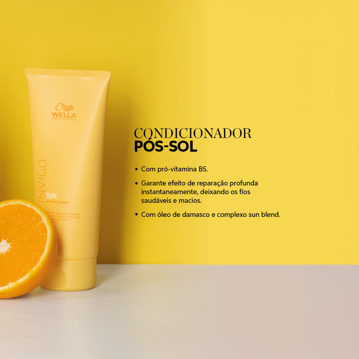 Kit Invigo Sun Wella Professionals Shampoo 250ml + Condicionador 200ml + Leave-in Spray 150ml