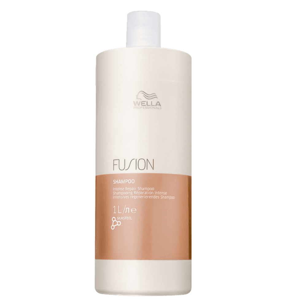 Kit Wella Professionals Shampoo Fusion 1L + Máscara Fusion 500ml + Óleo Reflections 30ml