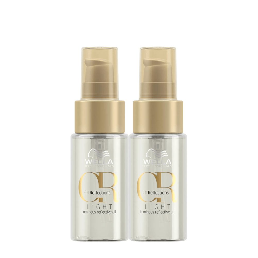 Óleo Light Oil Reflections Wella Professionals Wella Professionals 30ml 2 Unidades