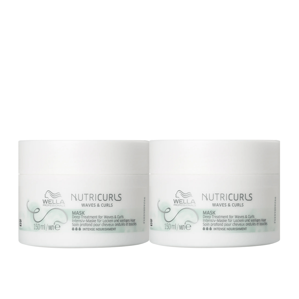 Máscara Nutricurls Wella Professionals 150ml 2 Unidades
