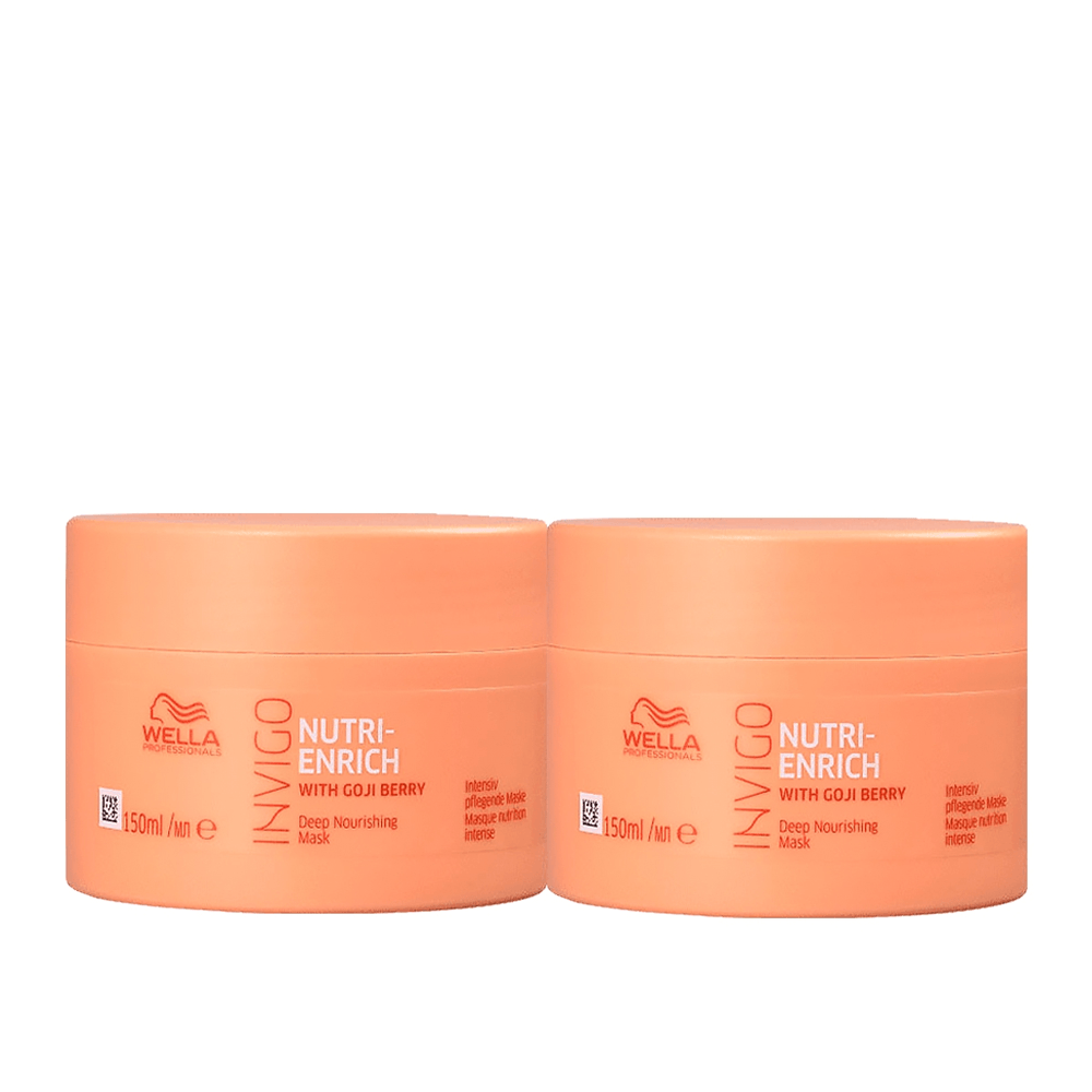 Kit 2 Máscara Capilar Invigo Nutri Enrich Wella Professionals 150ml