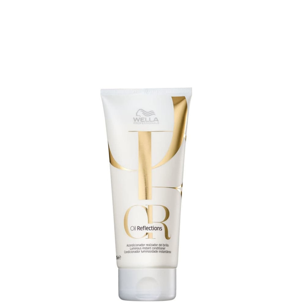 Kit Oil Reflections Wella Shampoo 1L + Condicionador 200ml