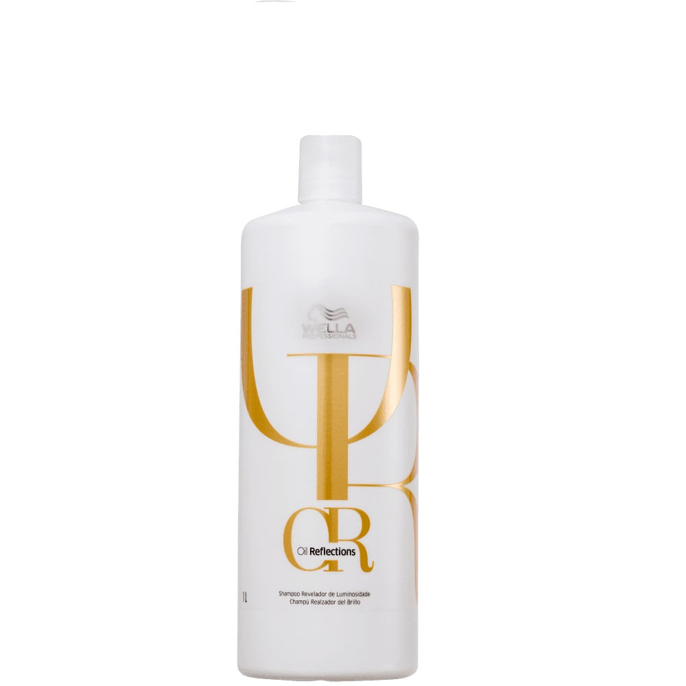 Kit Oil Reflections Wella Shampoo 1L + Condicionador 200ml