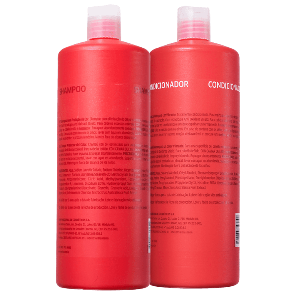Kit Invigo Color Brilliance Wella Professionals Shampoo 1L + Condicionador 1L